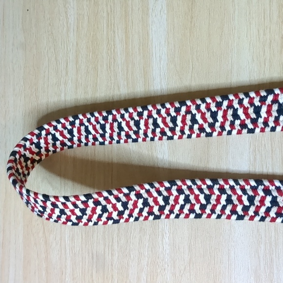 Talbots' Stretchy Braided Cloth Belt with Leather Ends - Picture 8 of 10